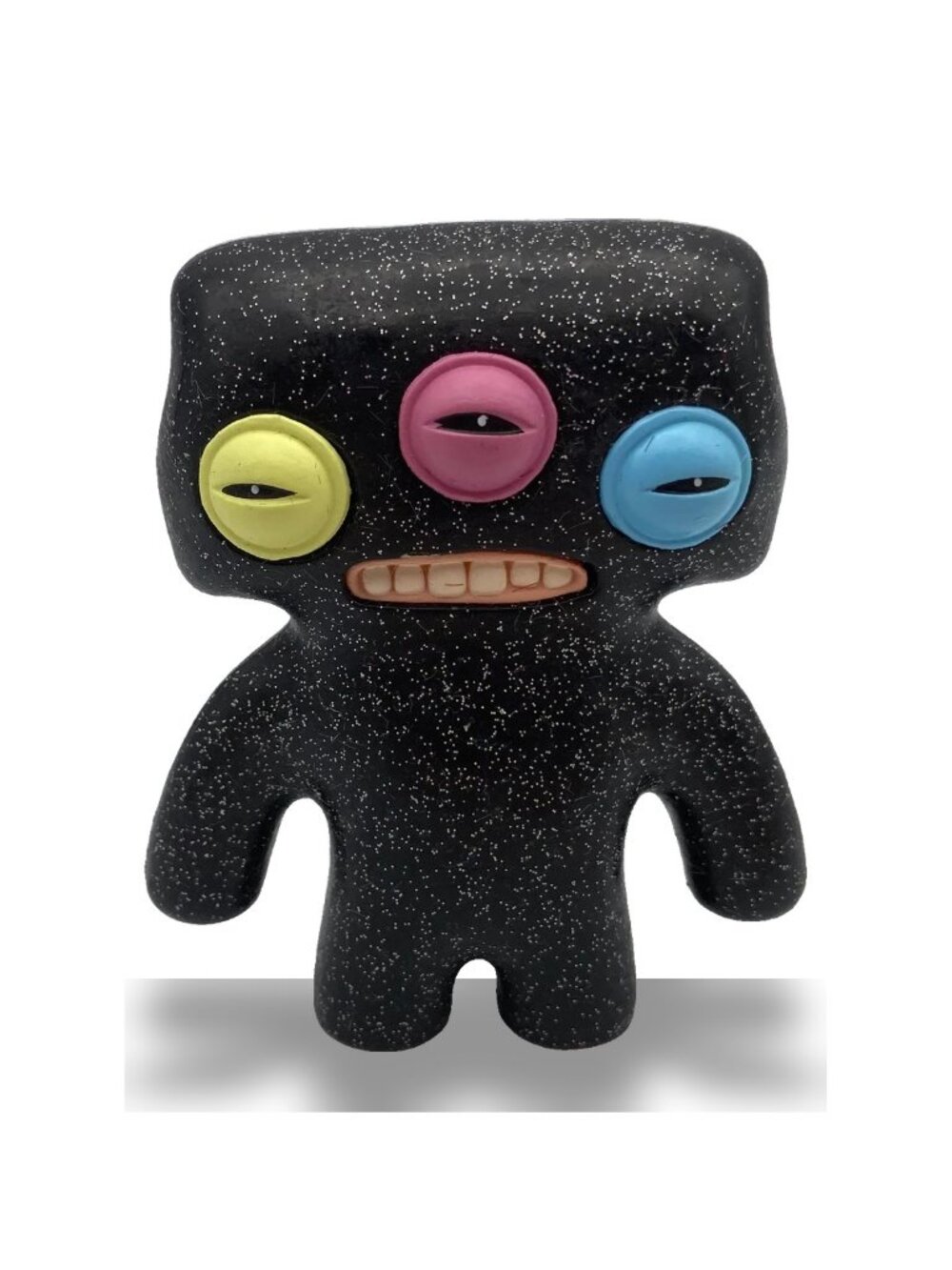 Fuggler Figure ANNOYED ALIEN BLACK Rare Series 1 2.5" Mini Figure